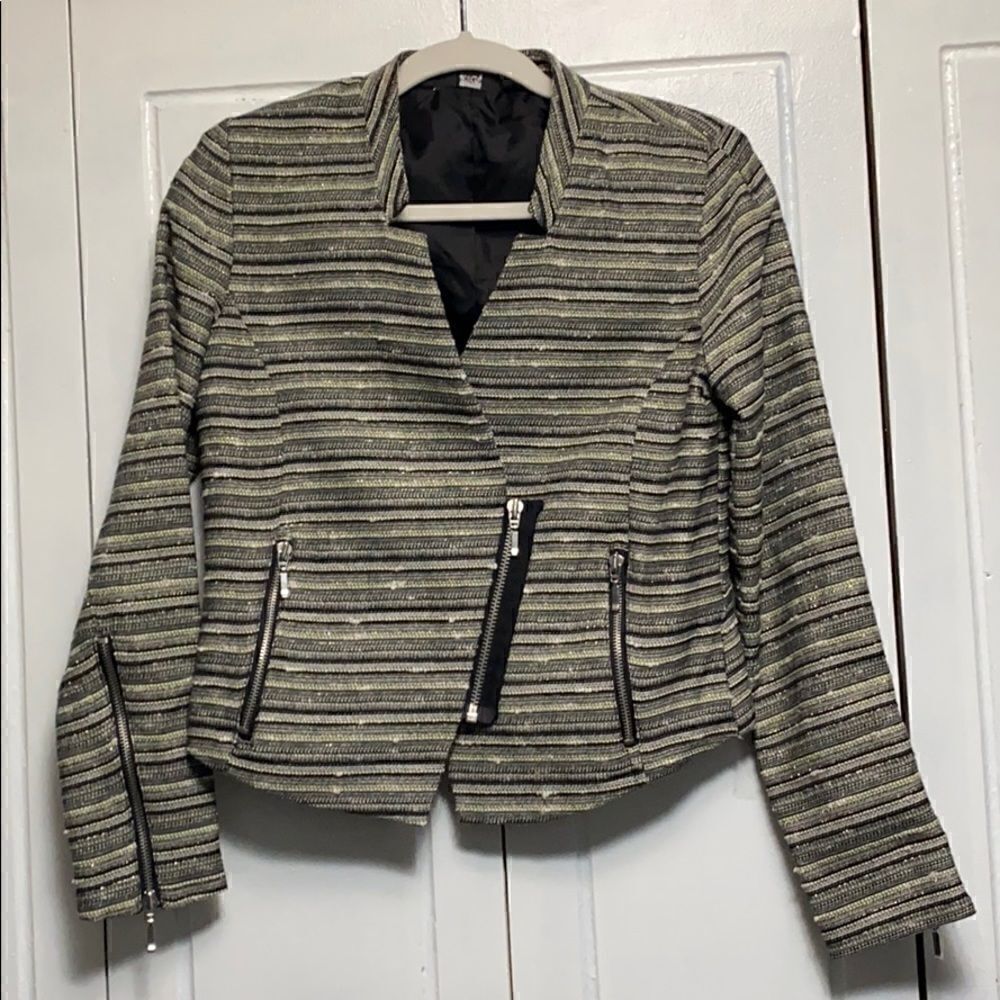 Mossimo moto jacket blazer  size 6